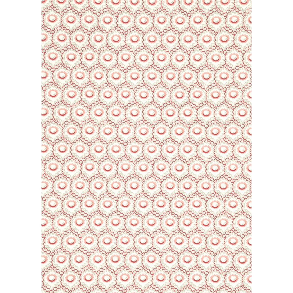 Baker Lifestyle HAWKBURY RED/GREEN Wallpaper