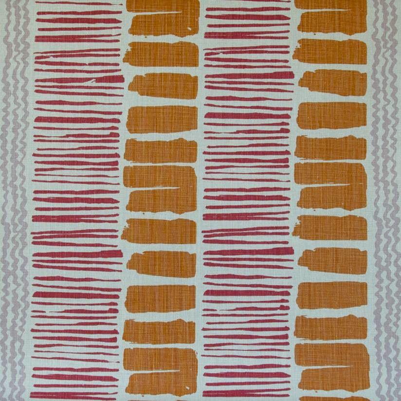 Lee Jofa SALTAIRE ORANGE/PINK/PURPLE Fabric