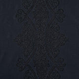 Schumacher Castille Jet Fabric