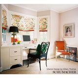 Schumacher Lansdale Bouquet Porcelain Fabric