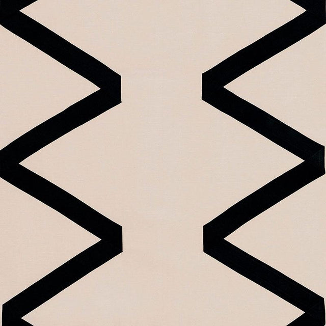 Schumacher Legere Linen Silk Appliqu Pearl Fabric