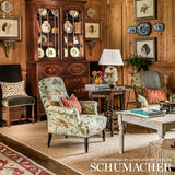 Schumacher Lotus Garden Parchment Fabric