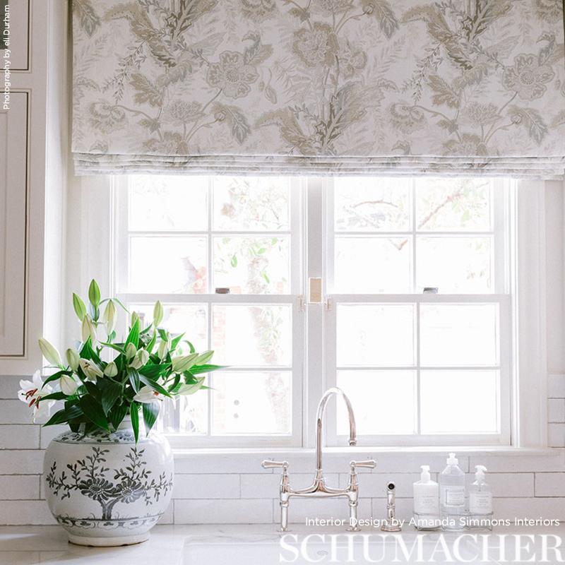 Schumacher Sandoway Vine Linen Fabric