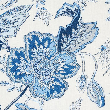 Schumacher Sandoway Vine Delft Fabric