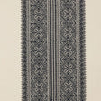 Schumacher Toledo Embroidery Noir Fabric