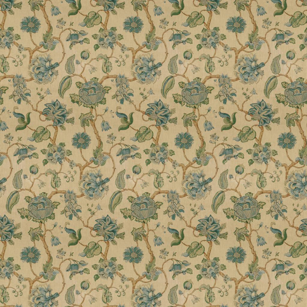 Lee Jofa TIDEWATER BLOCK BLUE Fabric