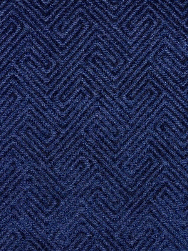 Scalamandre Meander Velvet Navy Fabric