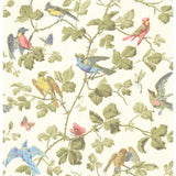Cole & Son WINTER BIRDS MULTI-COLOURED Wallpaper