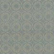 Kasmir Tracery Steel Blue Fabric