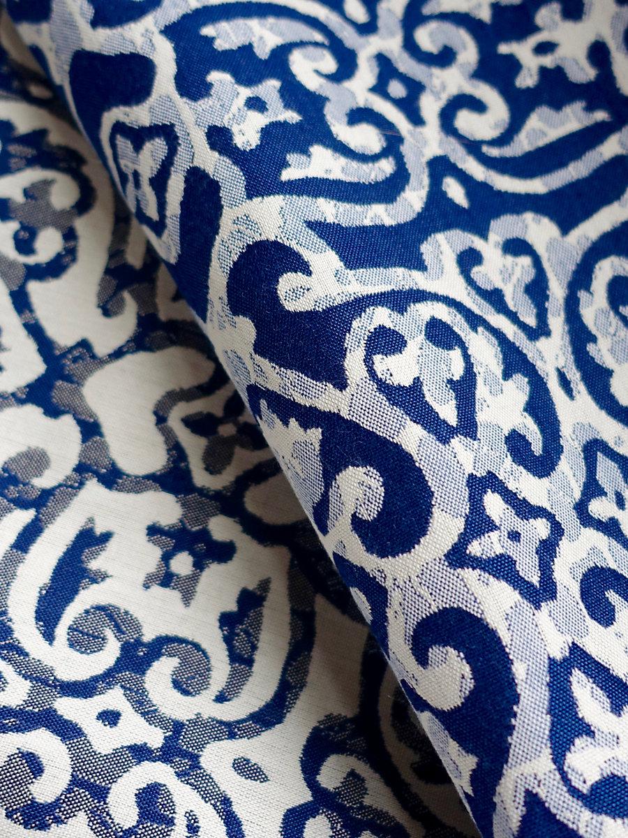 Scalamandre Kediri Indigo Fabric