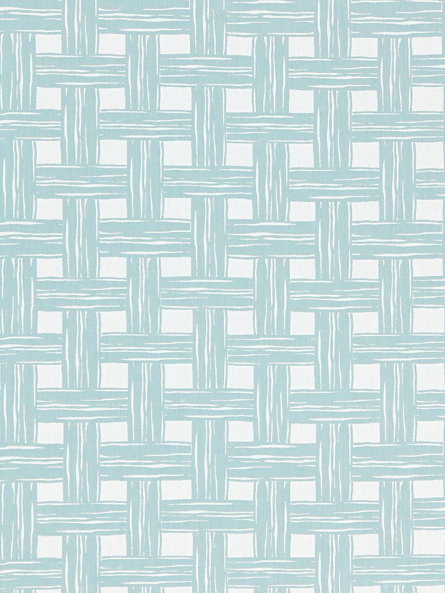 Scalamandre Bamboo Lattice Surf Fabric