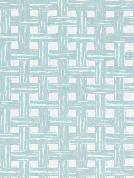 Scalamandre Bamboo Lattice Surf Fabric