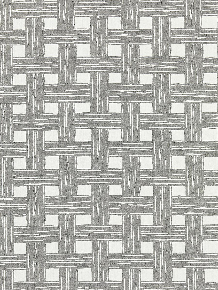 Scalamandre Bamboo Lattice Stone Fabric