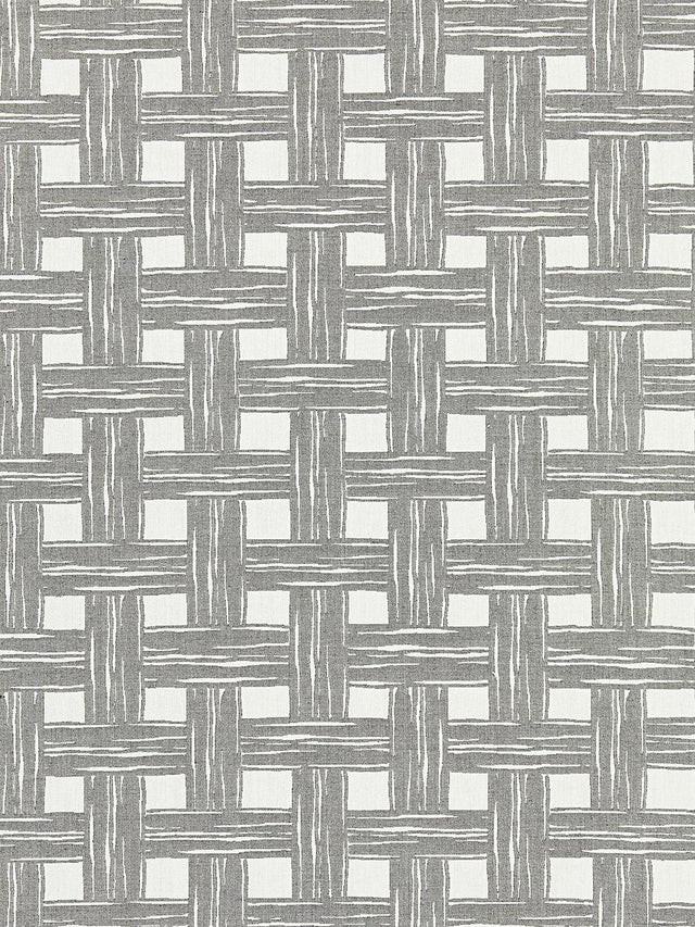 Scalamandre Bamboo Lattice Stone Fabric
