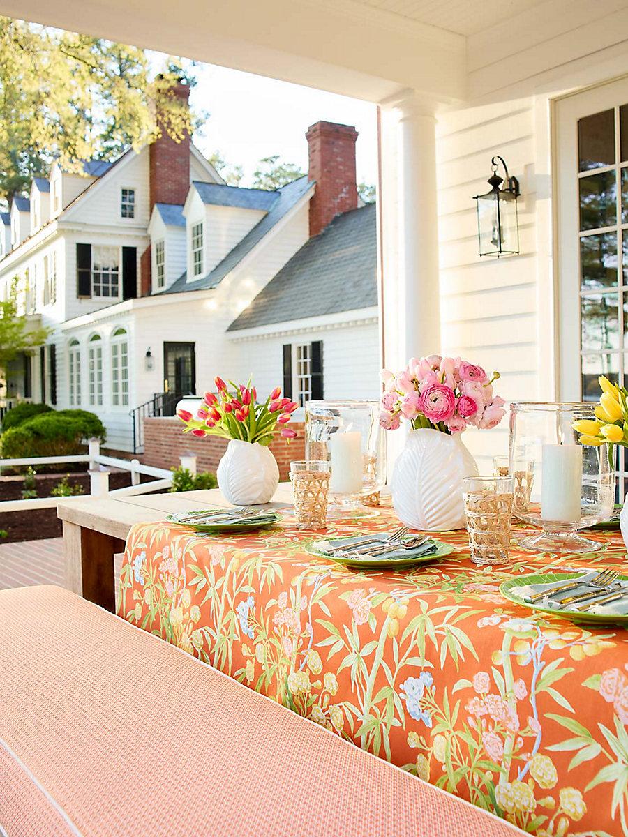 Scalamandre Bird'S Eye Weave Mango Fabric