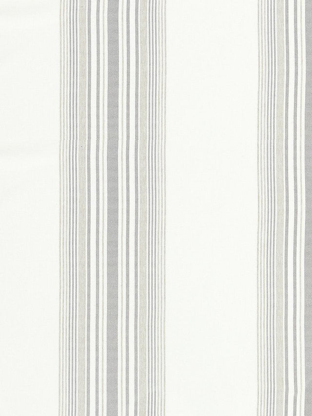 Scalamandre Nautical Stripe White Sand Fabric