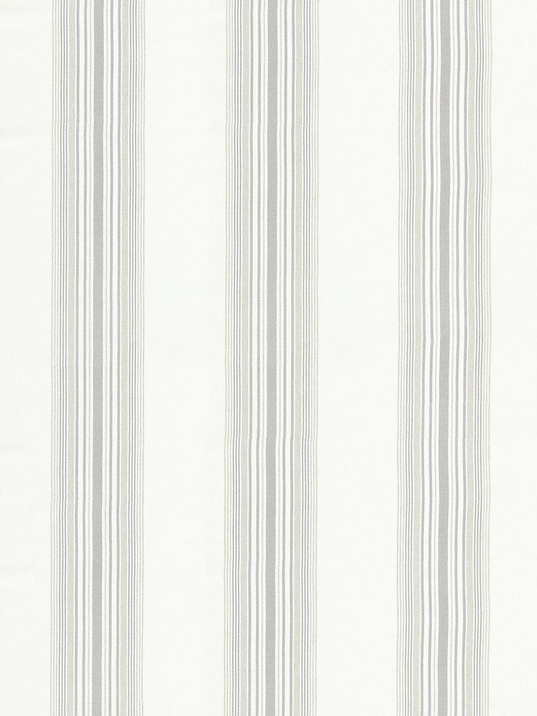 Scalamandre NAUTICAL STRIPE WHITE SAND Fabric