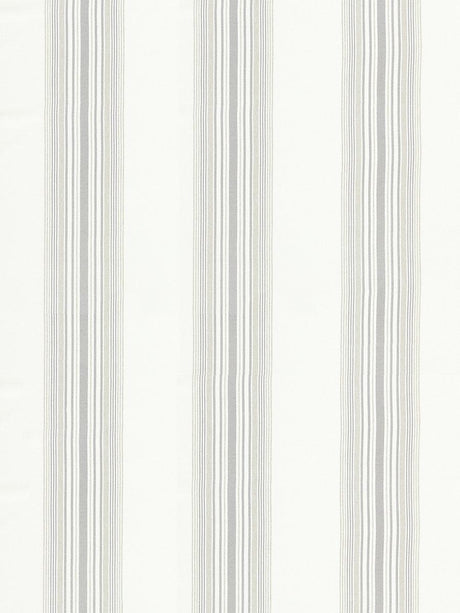 Scalamandre Nautical Stripe White Sand Fabric