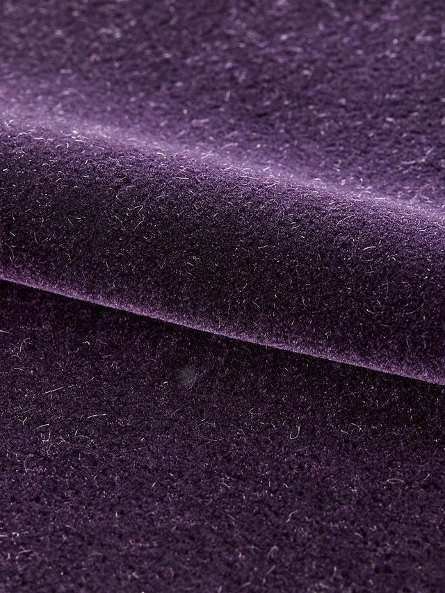 Scalamandre Asti Mohair Aubergine Fabric