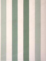 Scalamandre La Valliere Rayure Green & Cream Fabric