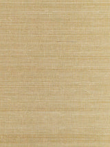 Scalamandre Metal Sisal White Gold Wallpaper