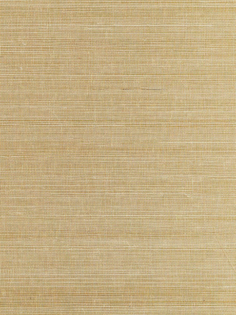 Scalamandre Metal Sisal White Gold Wallpaper