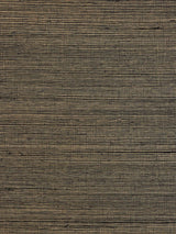 Scalamandre Metal Sisal Blackened Gold Wallpaper