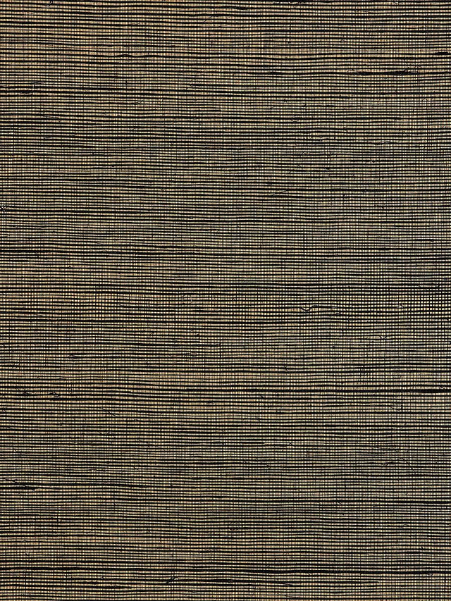 Scalamandre Metal Sisal Blackened Gold Wallpaper