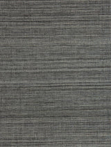 Scalamandre Strie Sisal Graphite Wallpaper