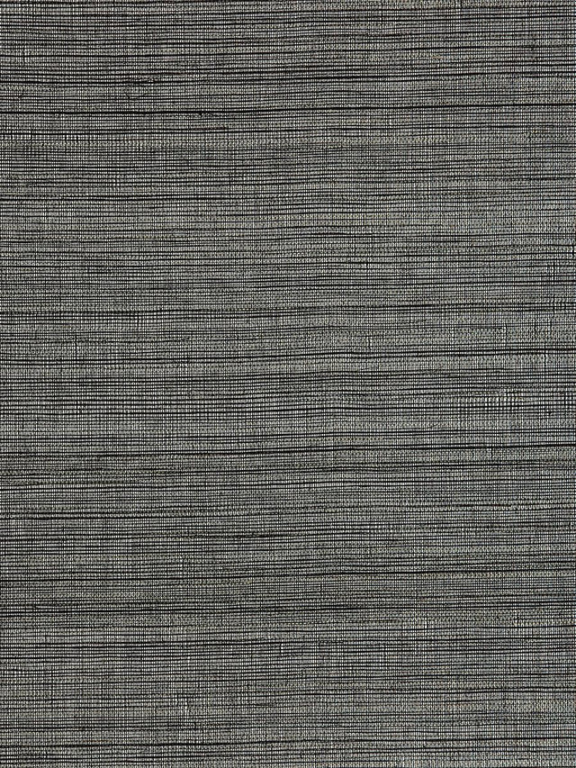 Scalamandre Strie Sisal Graphite Wallpaper