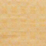 Schumacher Hix Embroidered Jute Natural Wallpaper