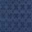 Schumacher Hix Embroidered Sisal Blue Wallpaper