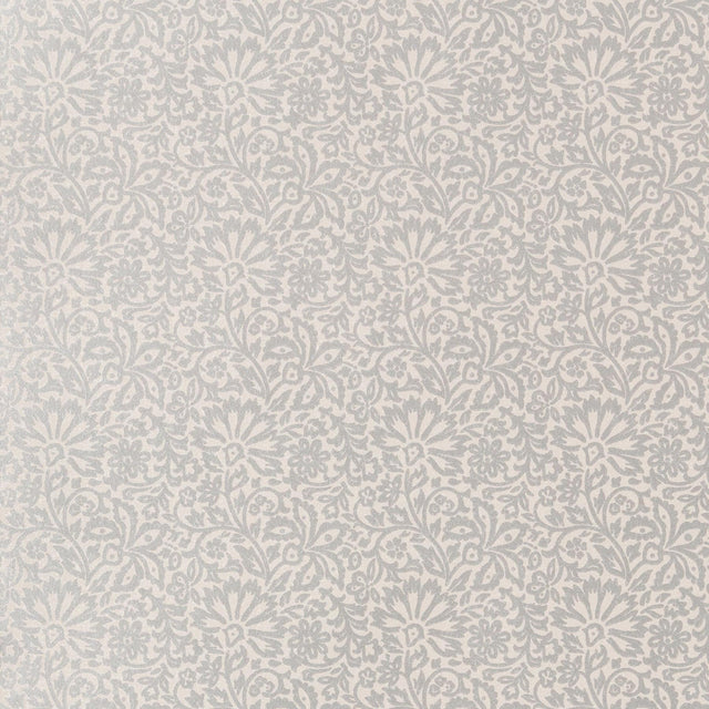 G P & J Baker FLORA SILVER Wallpaper