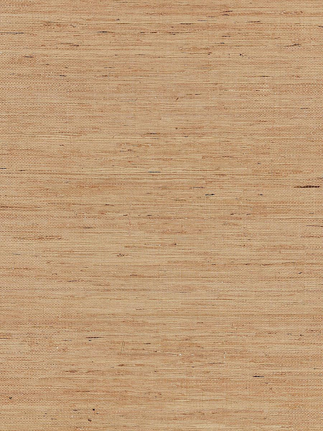 Scalamandre Arrowroot Weave Camel Wallpaper