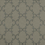 Kasmir Twirl Silver Fabric
