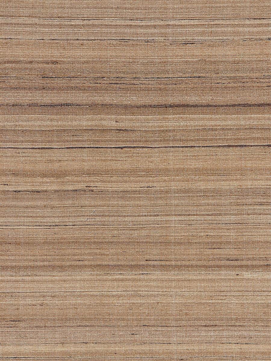 Scalamandre Tussah Silk Truffle Wallpaper