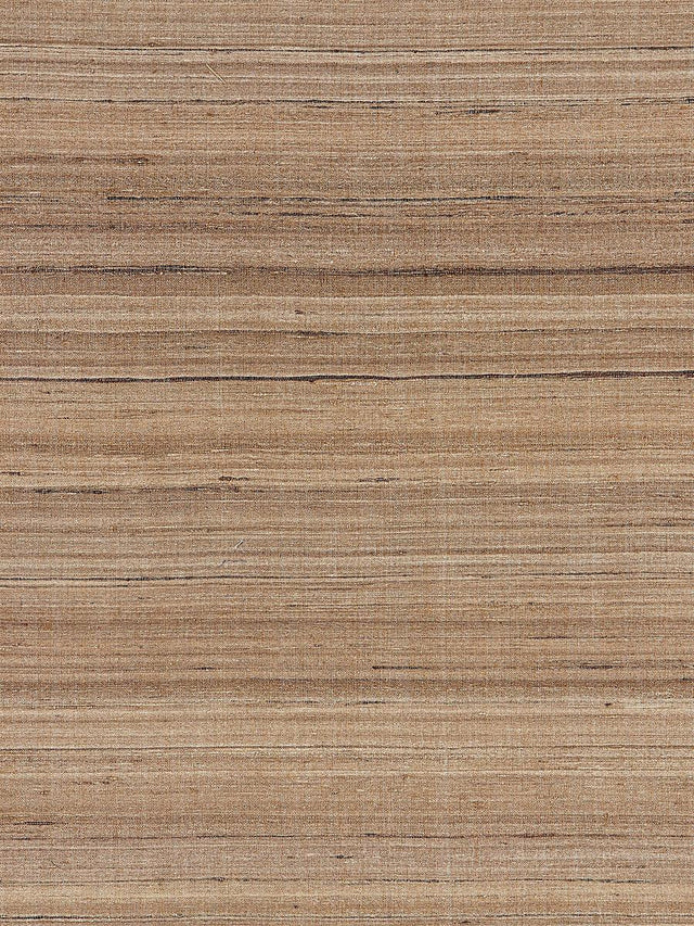 Scalamandre Tussah Silk Truffle Wallpaper