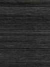 Scalamandre Shantung Grasscloth Black Pepper Wallpaper
