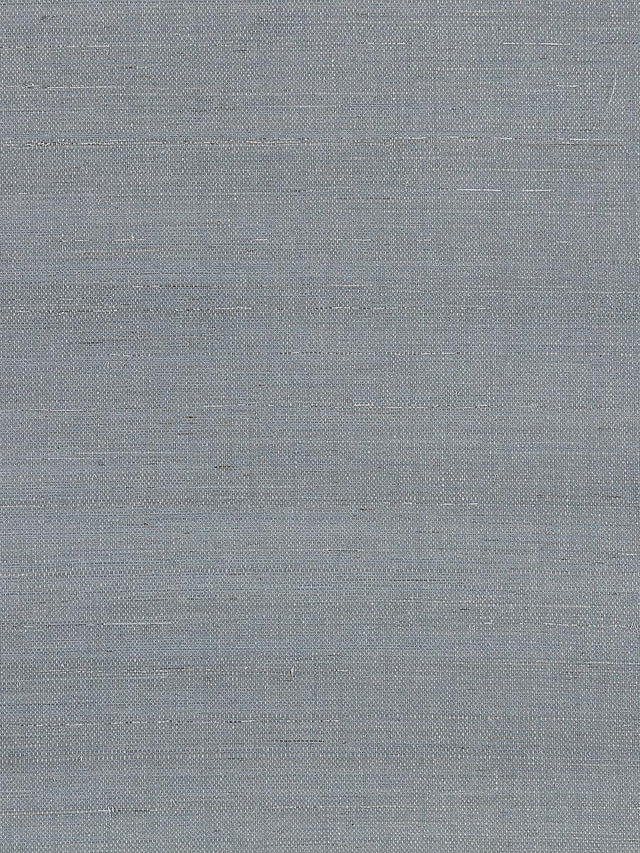 Scalamandre Silver Sisal Steel Wallpaper