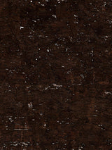 Scalamandre Carbonized Cork Espresso & Silver Wallpaper