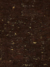 Scalamandre Carbonized Cork Espresso & Gold Wallpaper