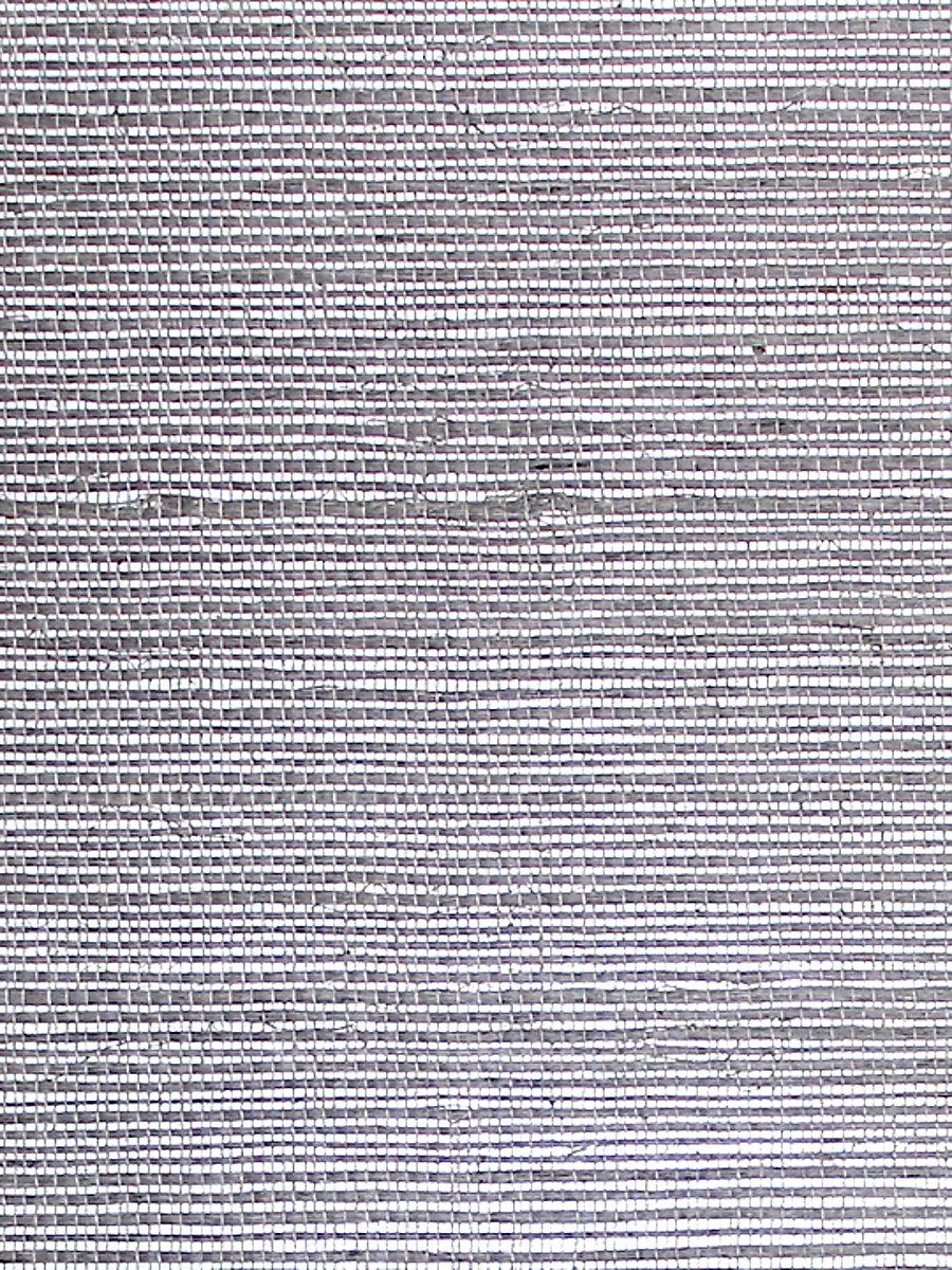 Scalamandre Sisal Metallic Silver Wallpaper