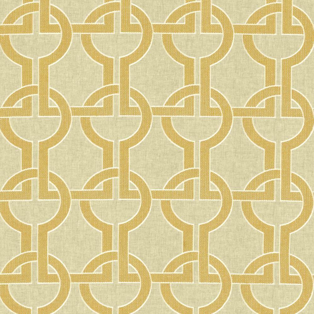 Kasmir Union Station Gold Fabric