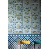 Cole & Son SULTAN'S PALACE CHINA BLUE & OCHRE Wallpaper