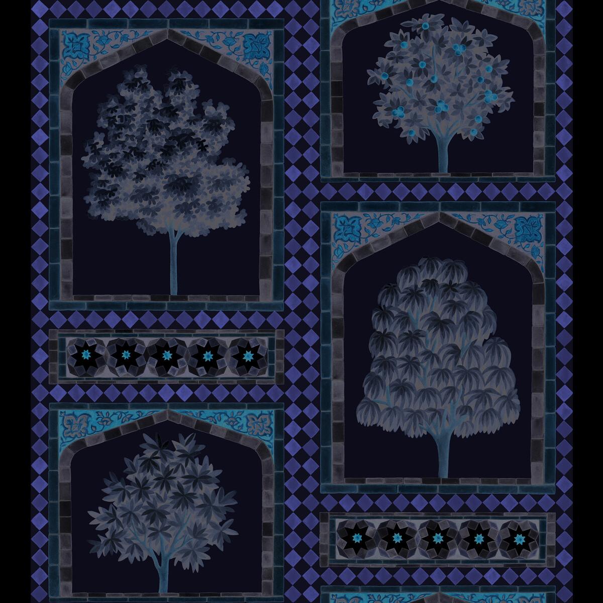 Cole & Son Sultan'S Palace Gold & Spice Wallpaper