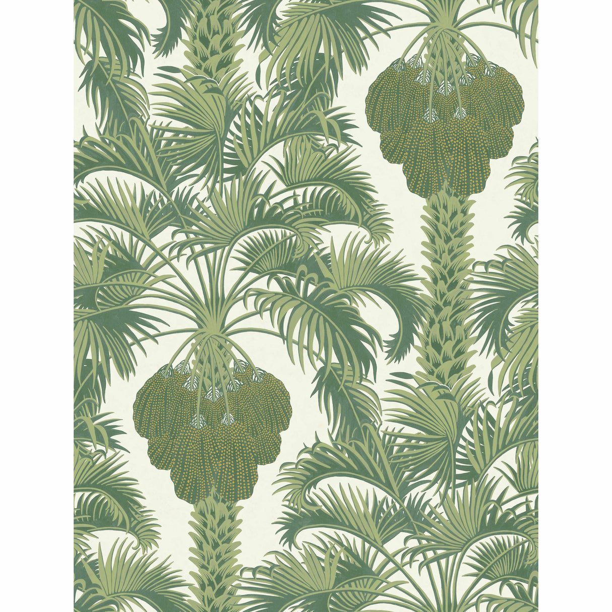 Cole & Son HOLLYWOOD PALM LEAF GREEN Wallpaper