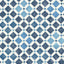 Cole & Son ZELLIGE CHINA BLUE & WHITE Wallpaper