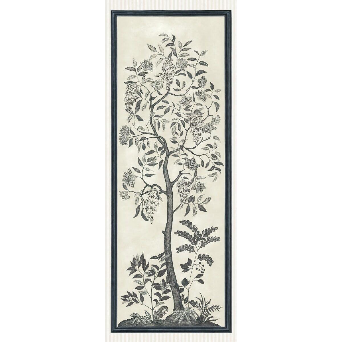 Cole & Son Trees Of Eden/Eternity Charcoal & Parchment Wallpaper