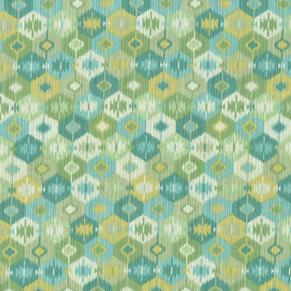 Kasmir Valdez Ikat Spring Rain Fabric