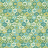 Kasmir Valdez Ikat Spring Rain Fabric